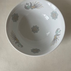 丸誠陶苑 中華食器セット 20点セット ラーメン鉢 スープ茶碗 小皿 蓮華 蓮華置き 5客 4セット 中古品の画像