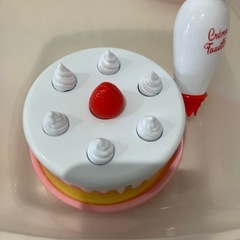 知育デコレーションケーキキット　膨らますスティックバルーンの画像