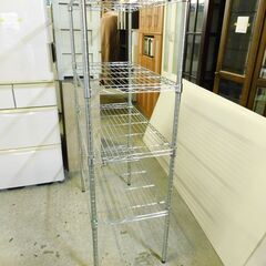 メタルラック メッシュラック スチールラック 棚4段 幅91 奥行45.5 高さ151 棚の画像