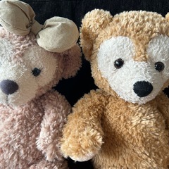 ダッフィー シェリーメイ 正規ぬいぐるみ S ディズニーシーの画像