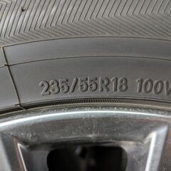 ハリアー60系　純正ホイール　18インチ　235/55R18　4本セット