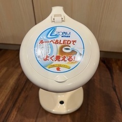 【程度良】オーム電機　LED卓上ルーペの画像