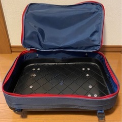 【値下げ】キャスター付きリュック　キャリーバッグの画像