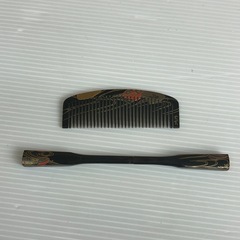 k1004609 アンティーク 本鼈甲 金蒔絵 螺鈿  作家物 ...