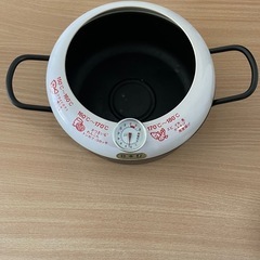 温度計付き天ぷら鍋の画像