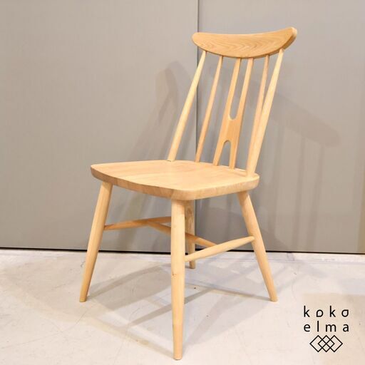 広島の家具メーカーCraft Furniture IMADA(いまだ)のダイニングチェア。素材の美しさと作りの良さが際立つ国産家具。ナチュラルな北欧スタイルにおススメのレトロなウィンザーチェア♪
