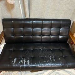 難あり合皮ソファー
