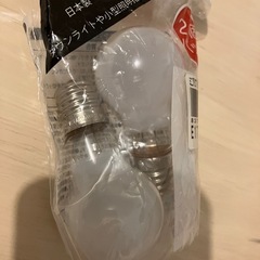 オーム電機 ミニクリプトン電球 40形 E17口金 おまけ付の画像