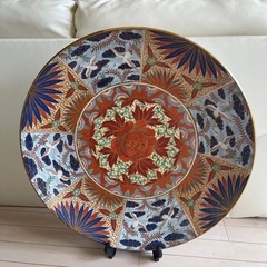 飾り大皿　径81ｃｍ　台付