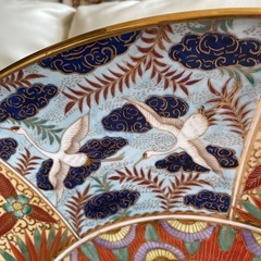 飾り大皿　径81ｃｍ　台付の画像