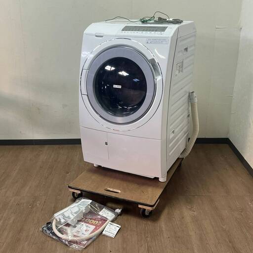 2022年製 HITACHI BD-SG110HL ドラム式洗濯乾燥機 ビッグドラム ホワイト 洗濯11kg/乾燥6kg ヒーター乾燥 水冷/除湿 左開き