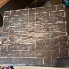レトロな時代物、脚付　将棋盤の画像