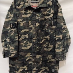 BLACK FLAME カモフラシャツ