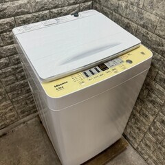 【高年式】大阪送料無料★3か月保障付き★洗濯機★2024年★ハイセンス★5.5kg★HW-55E2W★S-548