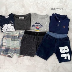 【美品】男の子夏服8点セット　100cm