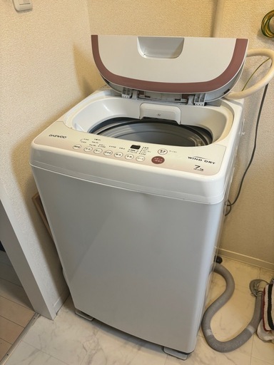 受取り予定者決定✨洗濯機✨容量7kg