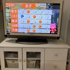 【お譲り先決定】テレビ台　ホワイト