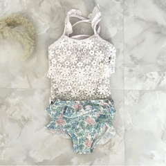 【美品】セパレート水着　90cm