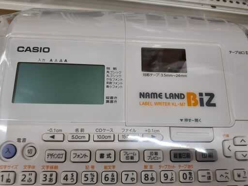 【C20】★ラベルライター カシオ KL-M7