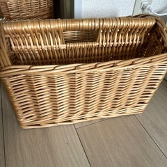 かご　ラタンカゴ
