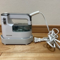 アイリスオーヤマ 衣類スチーマー スチームアイロン ハンガーにか...