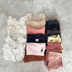 女の子90cm洋服上下　16点セット