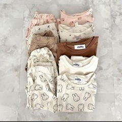 女の子　90cmパジャマ5点セット