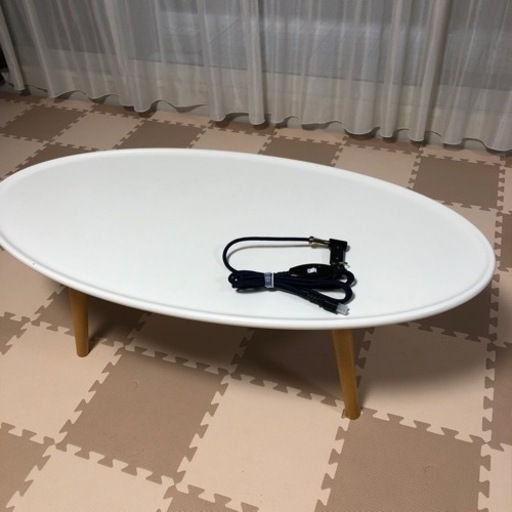 【商談中】ローテーブル兼こたつ　白家具