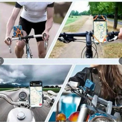 【新品】丈夫!!  バイク 自転車 スマホホルダー の画像