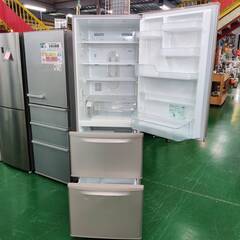 【愛品倶楽部柏店】Panasonic/パナソニック 2021年製 365L 3ドア 冷凍冷蔵庫 NR-C372N-N 野菜室が真ん中 右開き 幅59cm スリム設計の画像