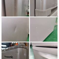 【愛品倶楽部柏店】Panasonic/パナソニック 2021年製 365L 3ドア 冷凍冷蔵庫 NR-C372N-N 野菜室が真ん中 右開き 幅59cm スリム設計の画像