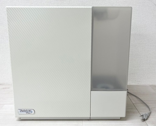 Y【中古品】DAINICHI ダイニチプラス HD-RX518 (W) クリスタルホワイト 温風 気化式 加湿器 2019年製 季節家電 生活家電