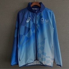未開封  アシックス ジャケット  asics  スポーツウエア  レディース メンズ 男女兼用 Lサイズ   東京2020 オリンピック TOKYO パラリンピック の画像