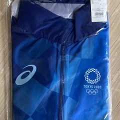 未開封  アシックス ジャケット  asics  スポーツウエア  レディース メンズ 男女兼用 Lサイズ   東京2020 オリンピック TOKYO パラリンピック の画像