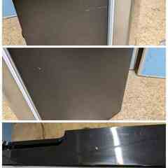 ☆アイリスオーヤマ 2ドア冷凍冷蔵庫 162L 2021年製 KRSE-16A-BS スリム メタリック 大容量の画像