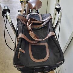 B486 値下げしました　petporter★マルイシ★内装3段★20インチ★バック付きの画像