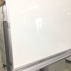 中古　美品　trusco　Banlack　ホワイトボード　ホーロー　両面　無地　脚付　自立式　キャスター付　1800×900　愛知　一宮市　江南市　稲沢　岩倉　名古屋　岐阜　各務ヶ原　羽島　三重　グッドプライス一宮　の画像