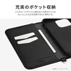 新品　iPhone 14 pro Max 6.7インチ ORVA 手帳型　黒　2022の画像