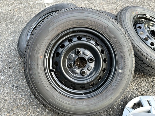 【受け渡し待ち】アトレー　タイヤホイール　ほぼ新品　145/80r12