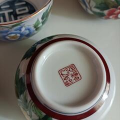 食器　九谷焼 啓峰窯 湯呑み　揃 5客 美品の画像