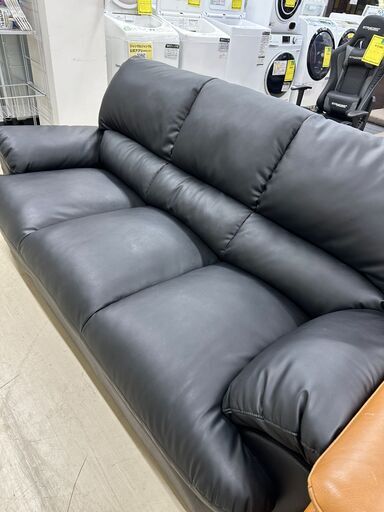 ジモティ来店特価!!　3人掛けソファー　ニトリ　ダークブラウン　　J-1021 ジモティ来店特価!! 3人掛けソファー ニトリ ダークブラウン J-1021の