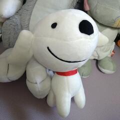 犬さん　Smileにっこり　ぬいぐるみ　美品　耳先に少し汚れありの画像