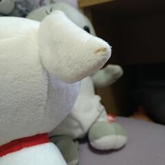 犬さん　Smileにっこり　ぬいぐるみ　美品　耳先に少し汚れありの画像