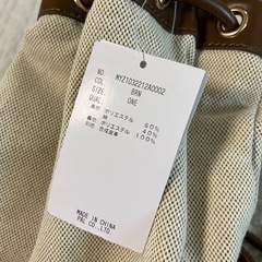 【mystic】lotiドロストバックパック　新品の画像