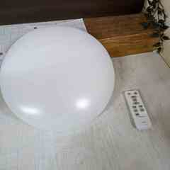 アイリスオーヤマ シーリングライト 2022年製 OB-CLM30DD 6畳 リモコン付き 昼光色の画像