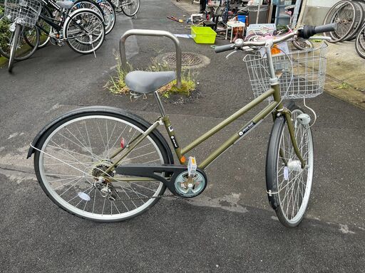 リサイクルショップどりーむ天保山店 No1414 自転車 27インチ 6段ギア