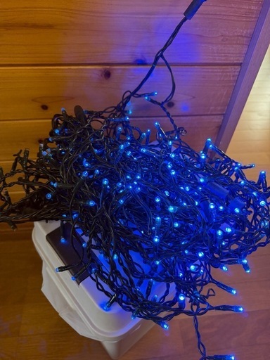 【アイリスオーヤマ】　クリスマスイルミネーション　ツララタイプ　LED ブルー