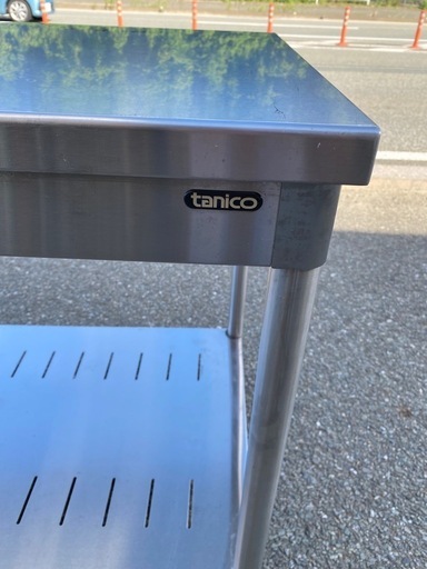 ⭐︎中古品　タニコ　作業台　900×600×800mm   厨房用品⭐︎ ☆中古品 タニコー 作業台 900×600×800 厨房 厨房用品☆