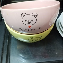 リラックマの食器セットの画像