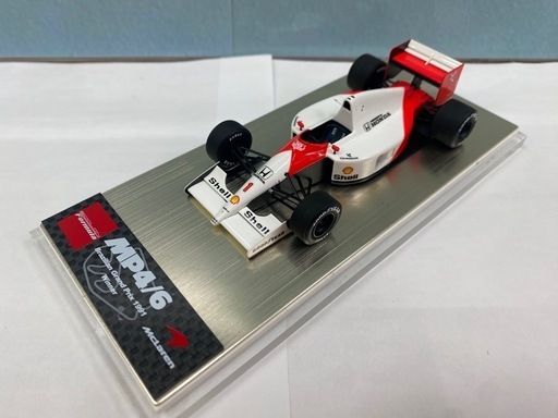 【愛品館 江戸川店】デアゴスティーニ セナゆかりのマクラーレン ハイクラスモデルカーコレクション MP4/6 ID:113-049821-007